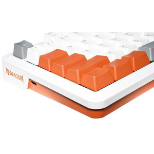 Redragon Gloria RGB White Red Switch Mecanica