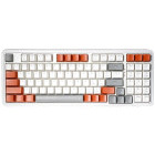 Tastatura Gaming Redragon Gloria RGB White Red Switch Mecanica