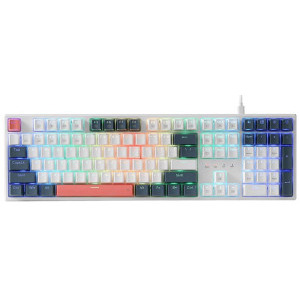 Redragon Trundle RGB White Red Switch Mecanica