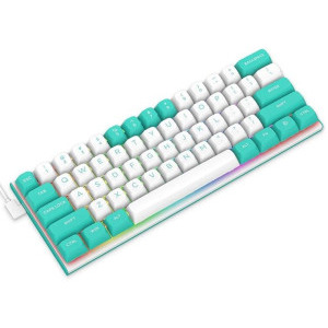 Redragon Fidd White RGB Rapid Trigger Magnetic Pink Switch Mecanica