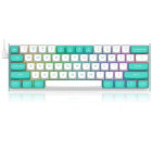 Tastatura Gaming Redragon Fidd White RGB Rapid Trigger Magnetic Pink Switch Mecanica