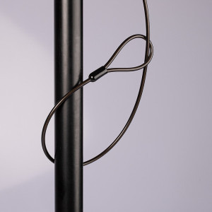 LINDY Cablu de securitate cu Kensington Lock, lungime 2m