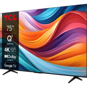 Televizor LED TCL Smart TV QLED 75T7B Seria T7B 189cm 4K UHD HDR