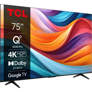 TCL Smart TV QLED 75T7B Seria T7B 189cm 4K UHD HDR