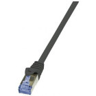 Cablu retea Logilink CAT6a Patch Cable S/FTP 2 m LSZH Black