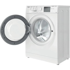 Whirlpool WRSB7259WSEU, Slim, 7 kg, 1200 RPM, Clasa B, Inverter, Display, Alb