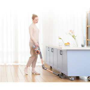 Jimmy vertical fara fir H9 Pro, putere 600W, 25000Pa, autonomie 80 min, 0.6L, Portocaliu-Gri