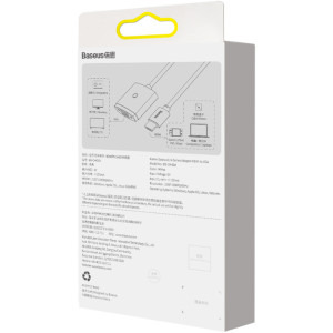 Baseus Lite, 1x HDMI Male - 1x VGA Female, 0.2 m, alb