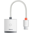 Adaptor Baseus Lite, 1x HDMI Male - 1x VGA Female, 0.2 m, alb