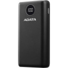 Baterie externa ADATA P20000QCD, 20000 mAh, 2x USB, 1x USB-C, 3A, Quick Charge 3.0, Black