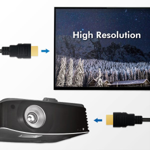 Logilink HDMI Male - HDMI Male, v2.1, 5m, negru