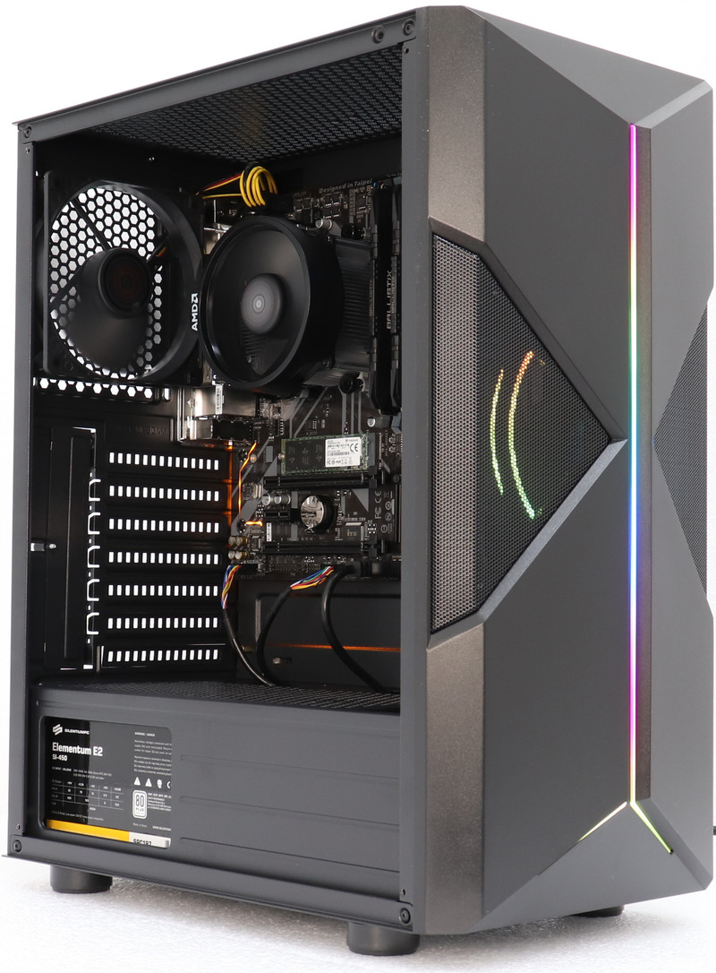PC Gaming Corvus, AMD Ryzen 3 3200G 3.6GHz, 16GB DDR4, 250GB SSD, AMD Radeon™ Vega 8, Iluminare RGB