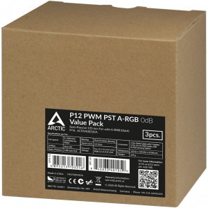 ARCTIC AC P12 PWM PST A-RGB 0dB ​Three Fan Pack