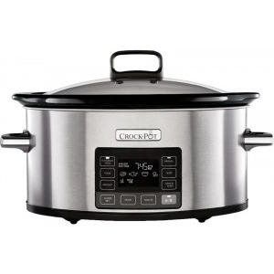 Crock-Pot Slow cooker CSC066X-01, 240W, 5.6L, Inox/Negru