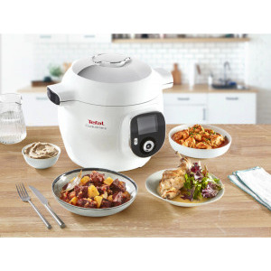 Tefal Multicooker Cook4Me CY851130, 6L, Alb