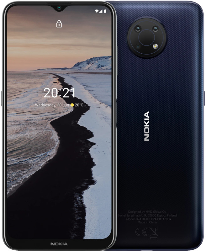 Smartphone Nokia G10, Octa Core, 32GB, 3GB RAM, Dual SIM, 4G, 4-Camere, Dark Blue