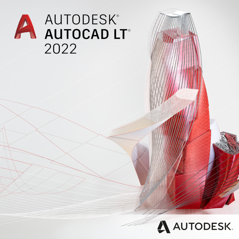 Autodesk AutoCAD LT 2022 Commercial, Single-user ELD, Subscriptie anuala
