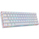 Tastatura Gaming Redragon Draconic RGB White Mecanica Brown Switch Wired/Bluetooth