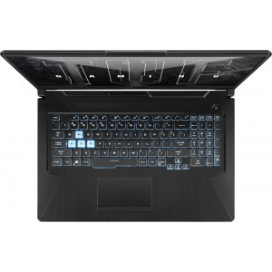 ASUS Gaming 17.3'' TUF F17 FX706HCB, FHD 144Hz, Procesor Intel® Core™ i7-11800H (24M Cache, up to 4.60 GHz), 16GB DDR4, 512GB SSD, GeForce RTX 3050 4GB, No OS, Graphite Black