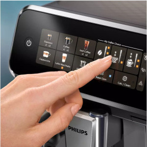 Philips Seria 3300 EP3343/90, 1500W, 15bar, 1.8L, Albastru pacific-Antracit