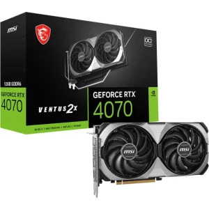 MSI GeForce RTX 4070 VENTUS 2X E1 OC 12GB GDDR6 192-bit DLSS 3.0
