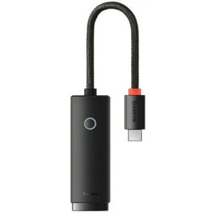 Placa de retea Baseus WKQX000301 Gigabit USB-C Negru