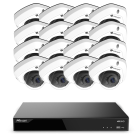 Kit Supraveghere MILESIGHT TECHNOLOGY MS-N5016-PE + 16 Camere MS-C2973-PD