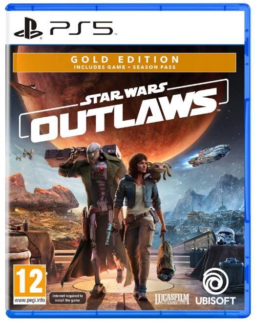 Joc Ubisoft Star Wars Outlaws Gold Edition pentru PlayStation 5