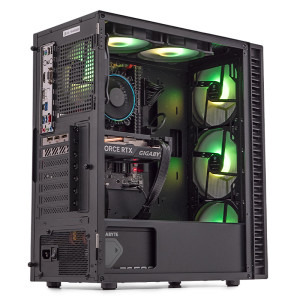 Gaming BALAUR Legendar powered by GIGABYTE, Intel i5-12400F 2.5GHz, 32GB DDR4, 1TB SSD, RTX 4060 8GB GDDR6, Iluminare RGB