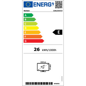 Horizon 32HL6300F/D Seria HL6300F/D 80cm negru Full HD