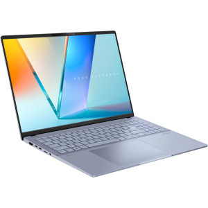 ASUS 16'' Vivobook S 16 OLED S5606CA, 3K 120Hz, Procesor Intel® Core™ Ultra 7 255H (24M Cache, up to 5.10 GHz), 16GB LPDDR5X, 1TB SSD, Intel Arc 140T, Win 11 Pro, Mist Blue