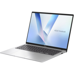 ASUS 16'' Vivobook 16 X1607QA, WUXGA, Procesor Qualcomm Snapdragon X X1-26-100, 16GB LPDDR5X, 1TB SSD, Qualcomm Adreno, Win 11 Home, Cool Silver