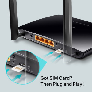 TP-LINK AC750 Archer MR202 Dual-Band 4G LTE Router