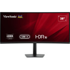 Monitor LED ViewSonic VA3820C Curbat 37.5 inch UWQHD+ IPS 4.8 ms 75 Hz USB-C HDR