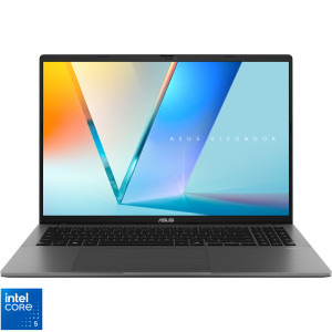 Laptop ASUS 16 Vivobook S16 S3607VA, WUXGA 144Hz, Procesor Intel® Core™ 5 210H (12M Cache, up to 4.80 GHz), 16GB DDR5, 1TB SSD, Intel Graphics, No OS, Matte Gray