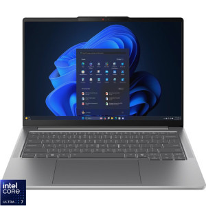 Laptop Lenovo 14 IdeaPad Pro 5 14IAH10, 2.8K OLED 120Hz VRR, Procesor Intel® Core™ Ultra 7 255H (24M Cache, up to 5.10 GHz), 24GB LPDDR5X, 1TB SSD, Intel Arc 140T, Win 11 Pro, Luna Grey