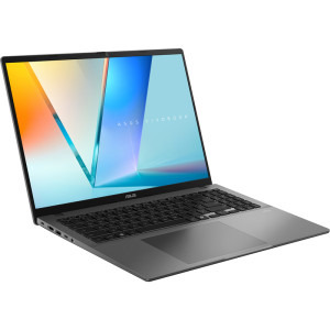 ASUS 16'' Vivobook S16 S3607CA, WUXGA OLED, Procesor Intel® Core™ Ultra 7 255H (24M Cache, up to 5.10 GHz), 16GB DDR5, 1TB SSD, Intel Arc 140T, No OS, Matte Gray