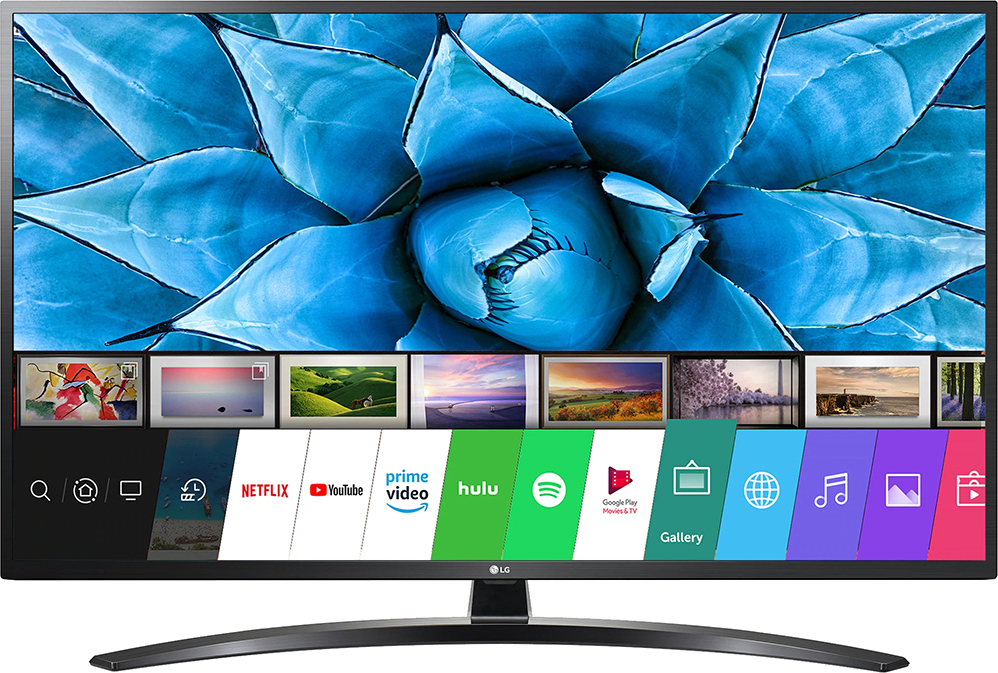 Televizor LED LG Smart TV 49UN74003LB Seria UN7400 123cm negru 4K UHD HDR