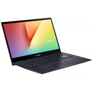 ASUS 14'' VivoBook Flip 14 TM420IA, FHD Touch, Procesor AMD Ryzen™ 3 4300U (4M Cache, up to 3.7 GHz), 8GB DDR4, 256GB SSD, Radeon, Win 10 Home S, Black
