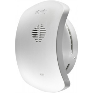 Somfy Senzor de fum TaHoma cu alarma Integrata pentru detectarea incendiilor
