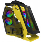 Carcasa AQIRYS Saiph Yellow-Black ARGB