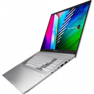 ASUS 16'' VivoBook Pro 16X OLED N7600PC, WQUXGA, Procesor Intel® Core™ i7-11370H (12M Cache, up to 4.80 GHz, with IPU), 16GB DDR4, 1TB SSD, GeForce RTX 3050 4GB, Win 11 Pro, Cool Silver