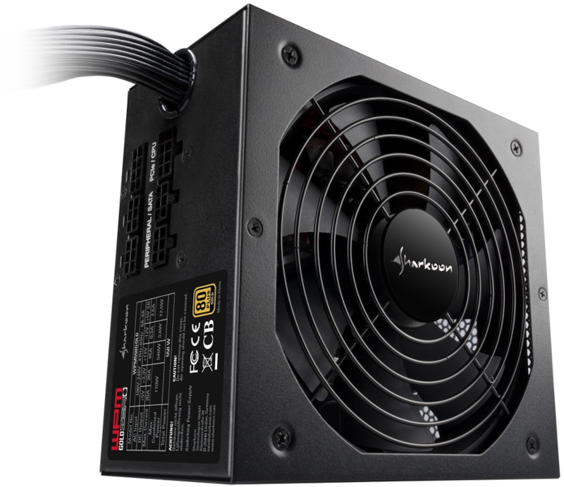 Sursa Sharkoon WPM Gold ZERO, 80+ Gold, 650W