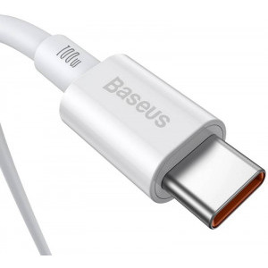 Baseus Superior CATYS-C02, USB-C Male la USB-C Male, 2 m, White