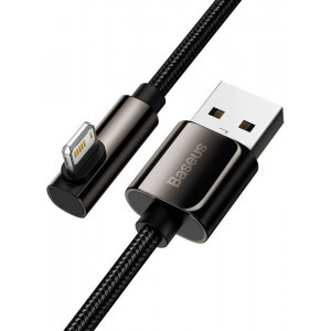 Baseus Legend Elbow CALCS-01, USB Male la Lightning Male, 1 m, Black