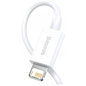 Baseus Superior CALYS-02, USB Male la Lightning Male, 0.25 m, White