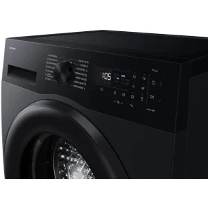 Samsung WW80FG5L32ABLE, Slim, 8 kg, 1200 RPM, Clasa A, Digital Inverter, AI EcoBubble, Bubble Shot, AI Energy, SmartThings, Negru