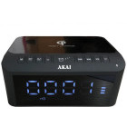 Mini-sistem audio Akai Radio cu ceas ACRB-1000 5W Black