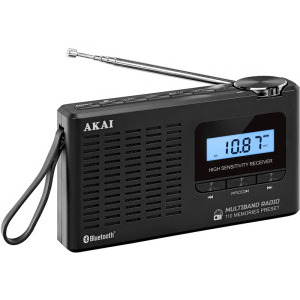 Akai Radio portabil APR-600 0.8W Black