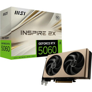 MSI GeForce RTX 5060 INSPIRE 2X OC 8GB GDDR7 128-bit DLSS 4.0